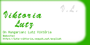 viktoria lutz business card